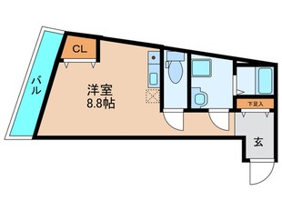 仮)渚元町新築アパートの物件間取画像